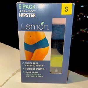 Lemon 5 pack Ultra Soft Hipster Panties